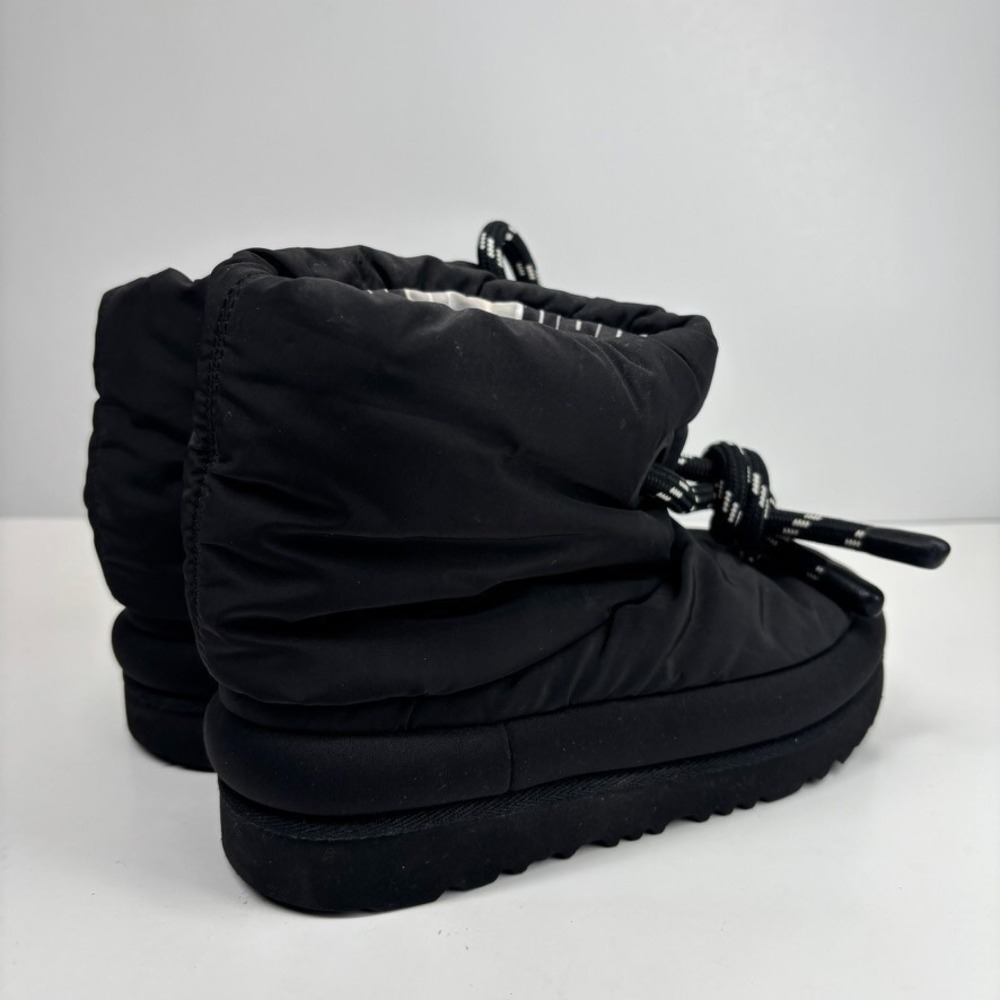 UGG Classic Maxi Short Kids' US Size 1 Black Puffer Winter‎ Snow Boots 1130773K - Picture 12 of 16